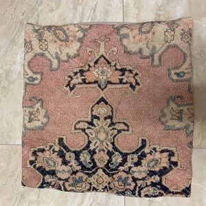 EUC pottery barn pink pillow